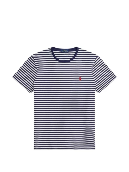 Pletena prugasta vesta Polo Ralph Lauren plava