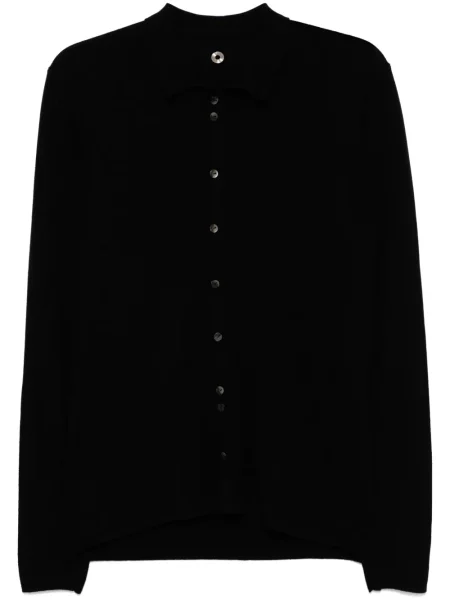 Pletená košile Label Under Construction černá