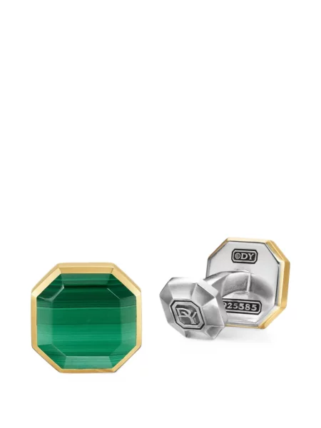 Tigriscsíkos mandzsettagomb David Yurman