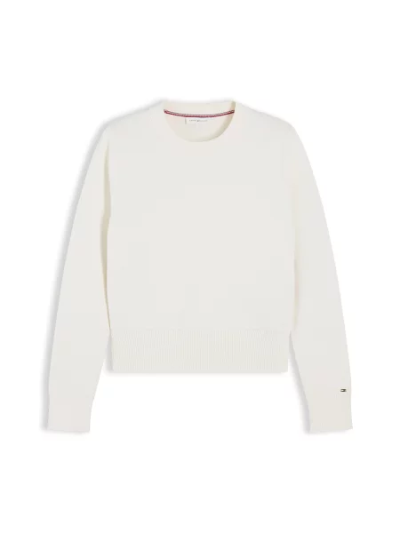TOMMY HILFIGER Pulover alb