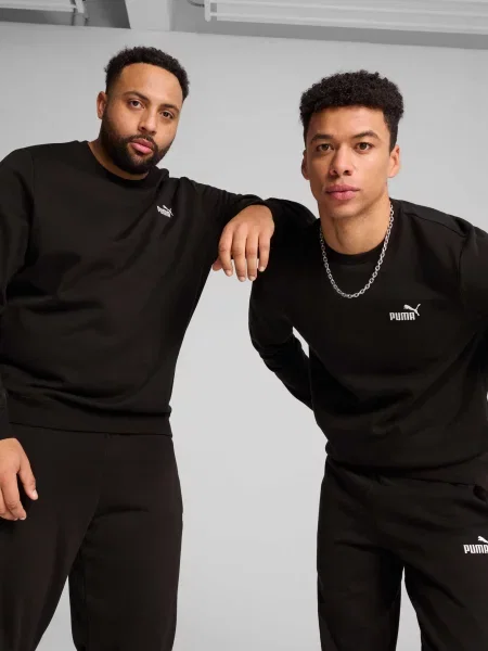 Свитшот Puma с лого черный