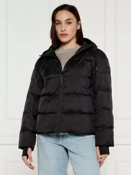 MM Geacă Candia cu adaos de lână negru