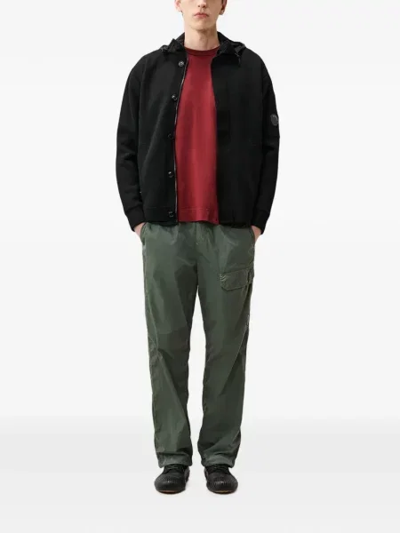 Tricou C.p. Company cu broderie roșu