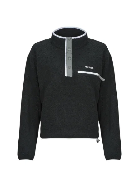 Pocnitură decupat hanorac din fleece Columbia din fleece negru