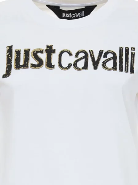 Marškinėliai Just Cavalli balta