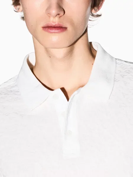 Поло Armani Exchange белое