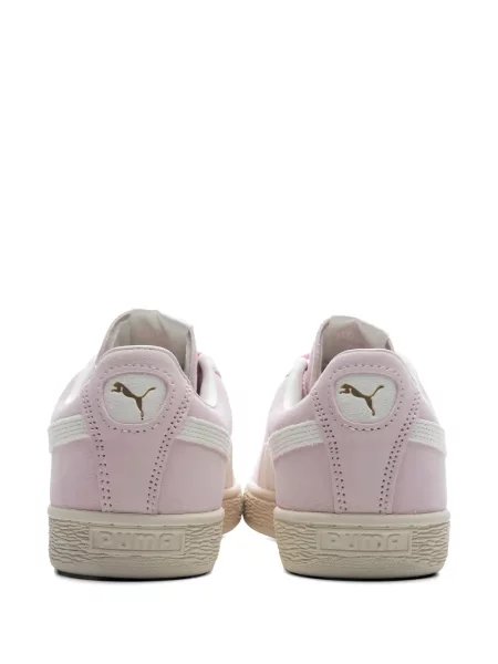 Sneakerși Puma Suede din piele de căprioară roz