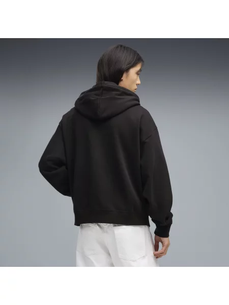 PUMA MÄ™ska bluza oversize z kapturem Essentials OdzieÅ¼ S czarny