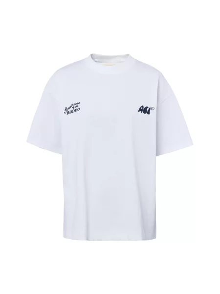 Another Cotton Lab Koszulka Another Rodeo Kobiety biały|niebieski nadruk S biała