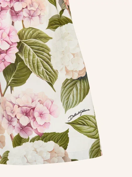 Dolce & Gabbana Szorty Typu Paperbag weiss białe