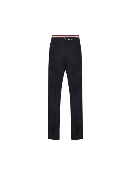 Spodnie Thom Browne niebieskie