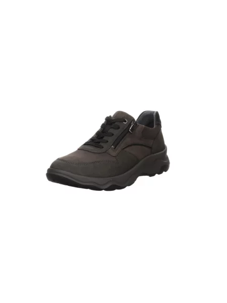 Sneakersy Waldläufer skórzane szare