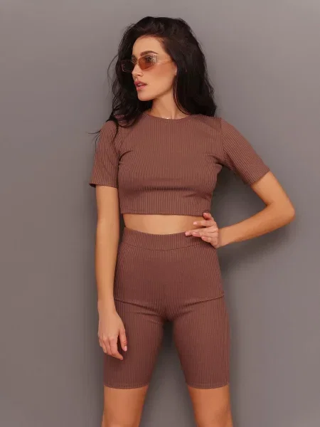 ISSA Plus ­ Спортивный костюм коричневий