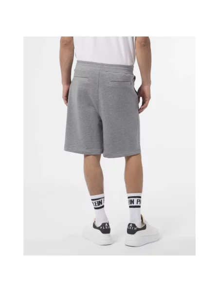 Szorty Philipp Plein polarowe szare