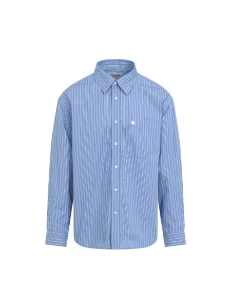 Koszula Carhartt Wip casual niebieska