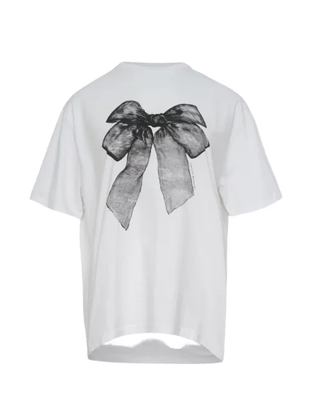 Tricou Cecilie Bahnsen cu funde alb