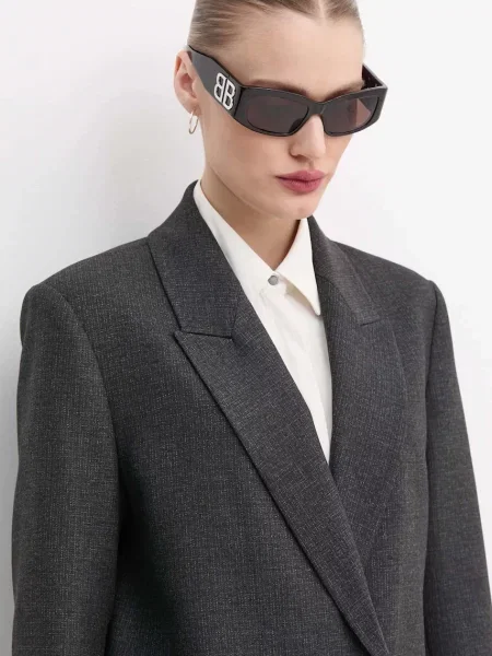 Balenciaga ochelari de soare maro