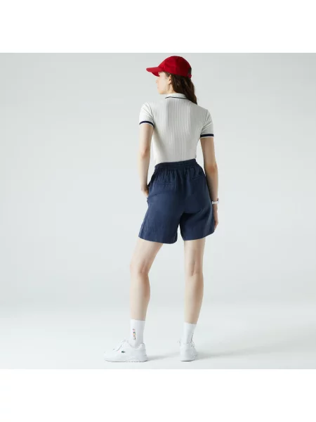 Lacoste Szorty Lacoste granatowe