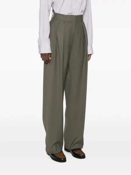 Pantaloni palazzo Maje verde