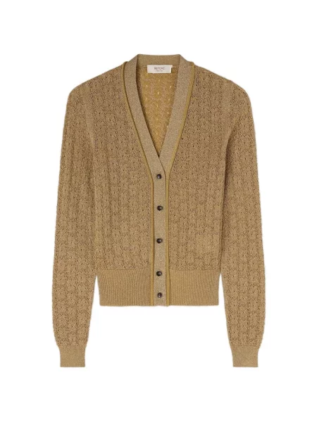 Cardigan Retori tricotate maro