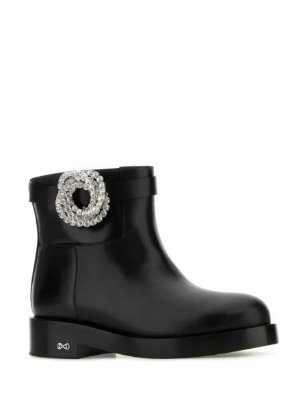 Botine Mach & Mach din piele negru