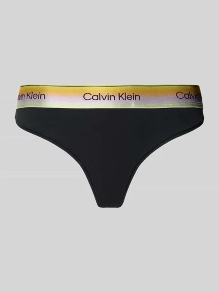 Calvin Klein Underwear Stringi czarny