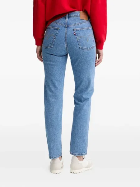 Blugi drepți Levi's® cu dungi negru