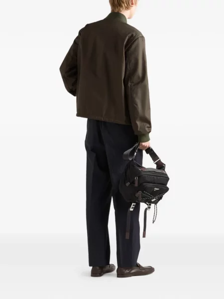 Geacă bomber Prada verde