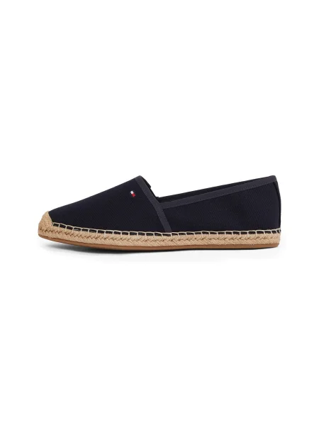 Tommy Hilfiger Espadrile FLAG CANVAS albastru