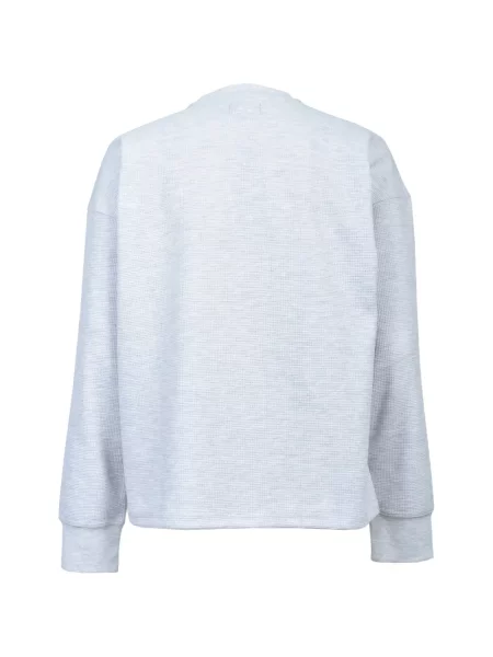 Lung tricou Breath tricotate gri