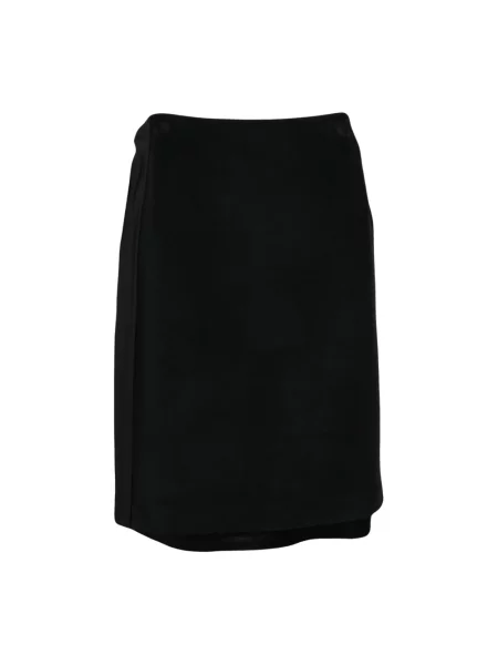 Spódnica midi Jil Sander czarna