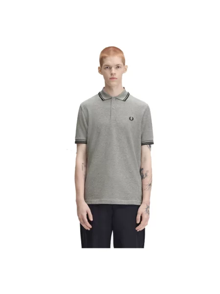 Koszulka polo Fred Perry szara