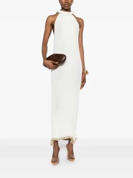 Rochie Alberta Ferretti cu gât halter