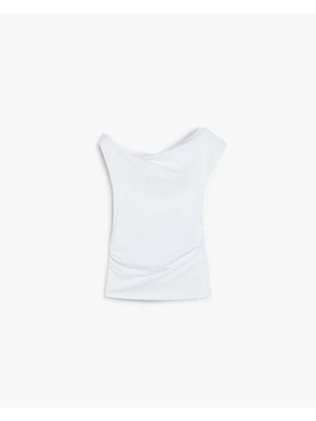Scalpers Tricou murdar alb