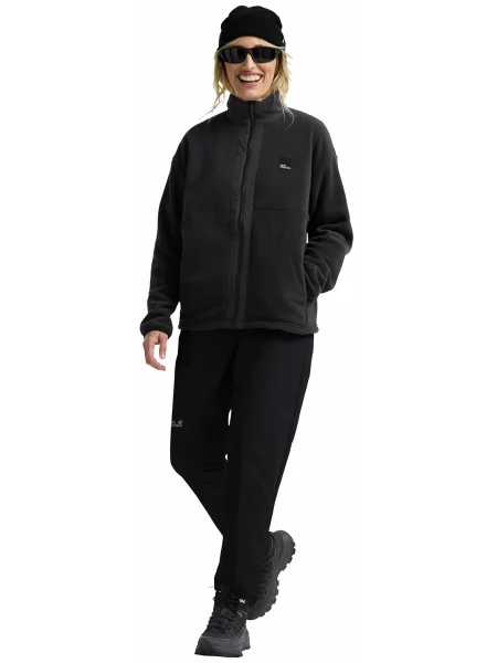 Спортивные штаны Jack Wolfskin черные