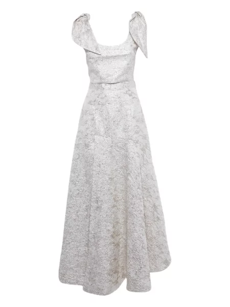 Spódnica Bambah żakardowa biała