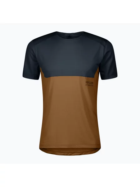 Бігова футболка SCOTT Endurance Tech темно-синя/коричнева з відтінком хліба синя