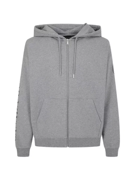 Hanorac cu glugă Canada Goose cu autograf gri