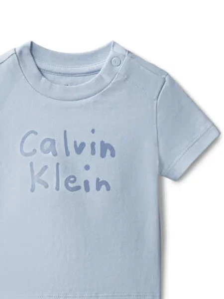 Dětské tričko Calvin Klein modré