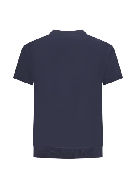Scurt cardigan Max Mara cu decolteu în V albastru
