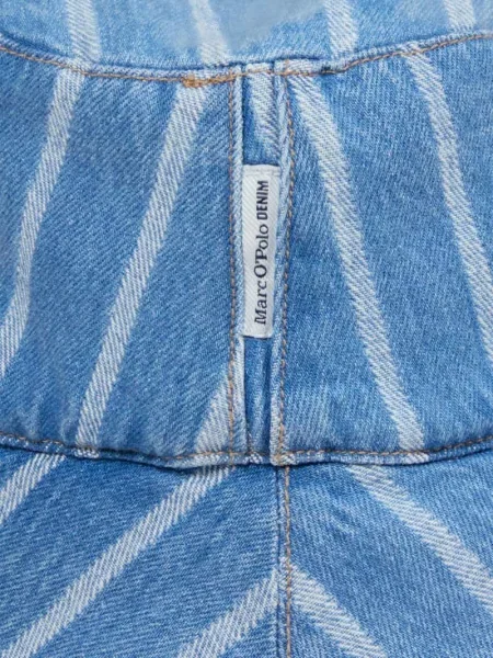 Kapelusz typu bucket hat z denimu Special Drop Marc O'polo Denim niebieski