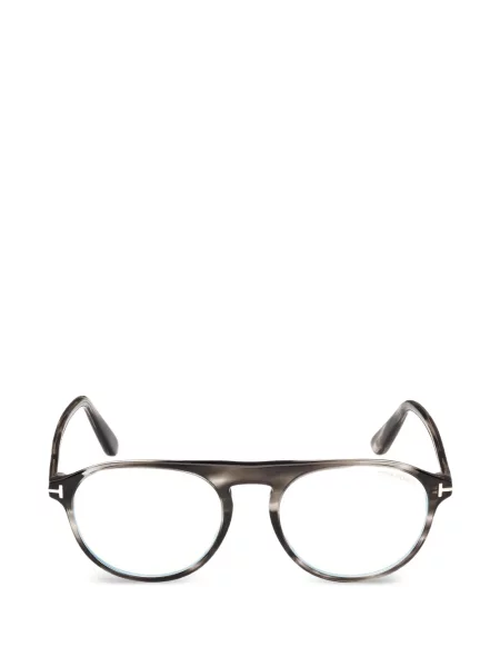 Στρογγυλά γυαλιά ηλίου Tom Ford Eyewear γκρι