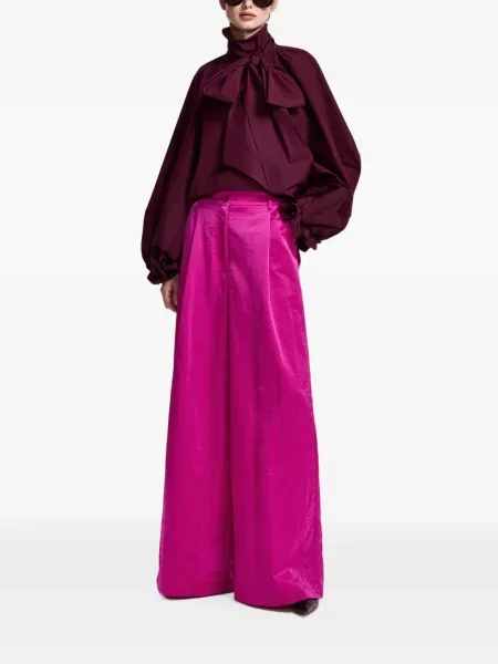 Pantaloni palazzo Essentiel Antwerp roz