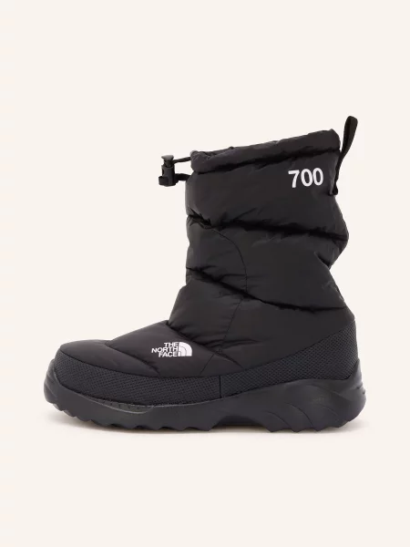 The North Face Kozačky Nuptse Traction černá