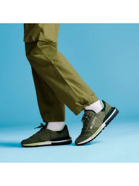 Кроссовки Lacoste зеленые
