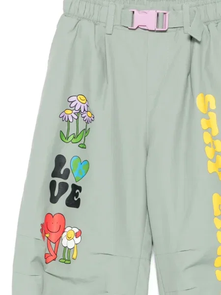 Spodnie dziecięce Stella Mccartney zielone