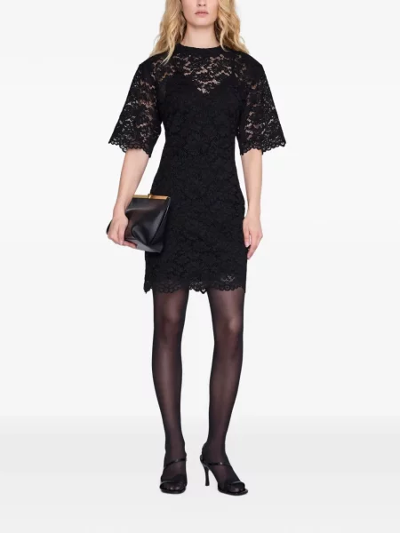 Rochie Anine Bing din dantelă negru