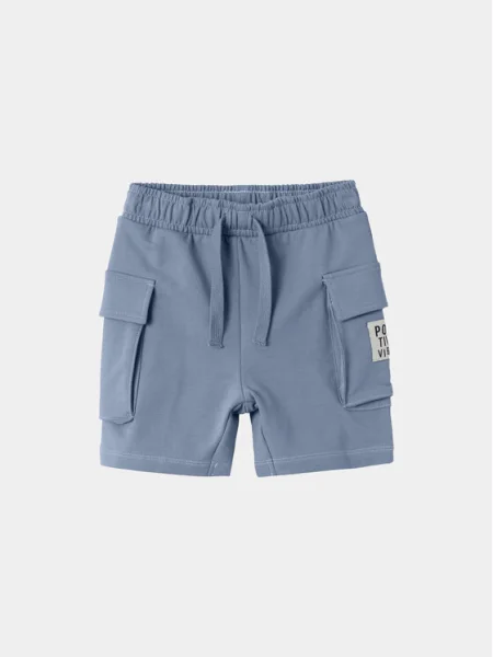 Pantaloni scurți copii Name It albastru