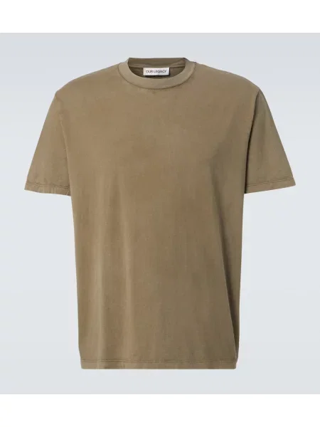 Tricou Our Legacy din jerseu verde