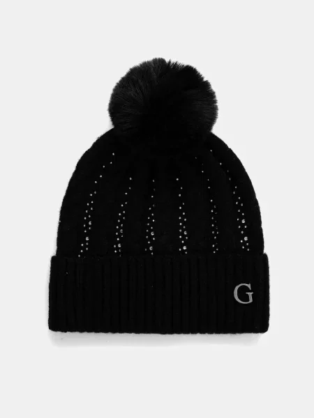 Шапка Guess черно